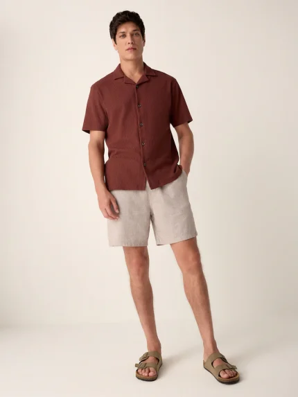 Linen shorts