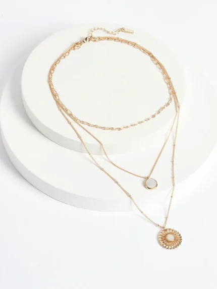 قلادة زهور 3 صفوف