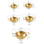Gold Serving Pans - Image 4