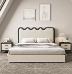 Opony Leather Bed