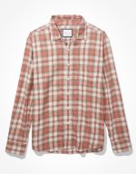 ⁦قميص إفريداي ناعم بنقش مربعات⁩ - الصورة ⁦3⁩