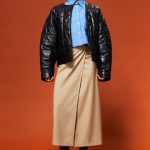 تنورة بنمط ملفوف