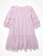 ⁦فستان قصير بيبي دول بأكمام منفوشة⁩ - الصورة ⁦2⁩