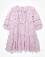 ⁦فستان قصير بيبي دول بأكمام منفوشة⁩ - الصورة ⁦3⁩