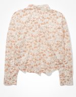 ⁦قميص أوكسفورد قصير بأزرار⁩ - الصورة ⁦2⁩