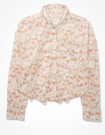 ⁦قميص أوكسفورد قصير بأزرار⁩ - الصورة ⁦3⁩