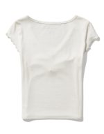 ⁦تي-شيرت بتصميم متجمع من الأمام⁩ - الصورة ⁦3⁩