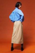 ⁦تنورة بنمط ملفوف⁩ - الصورة ⁦2⁩