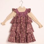 فستان بناتي شتوي