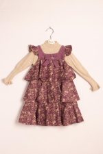 فستان بناتي شتوي